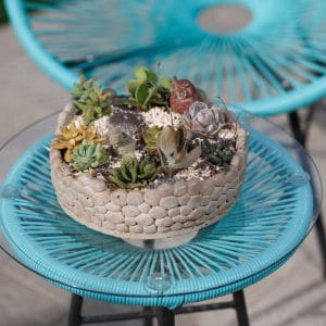 קערה גדולה חלוקי נחל