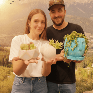 סדנת בטון זוגית – יצירה לזוגות