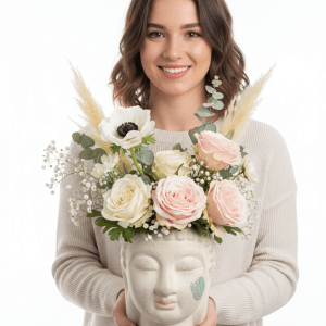 אגרטל "בודהה טבעי"